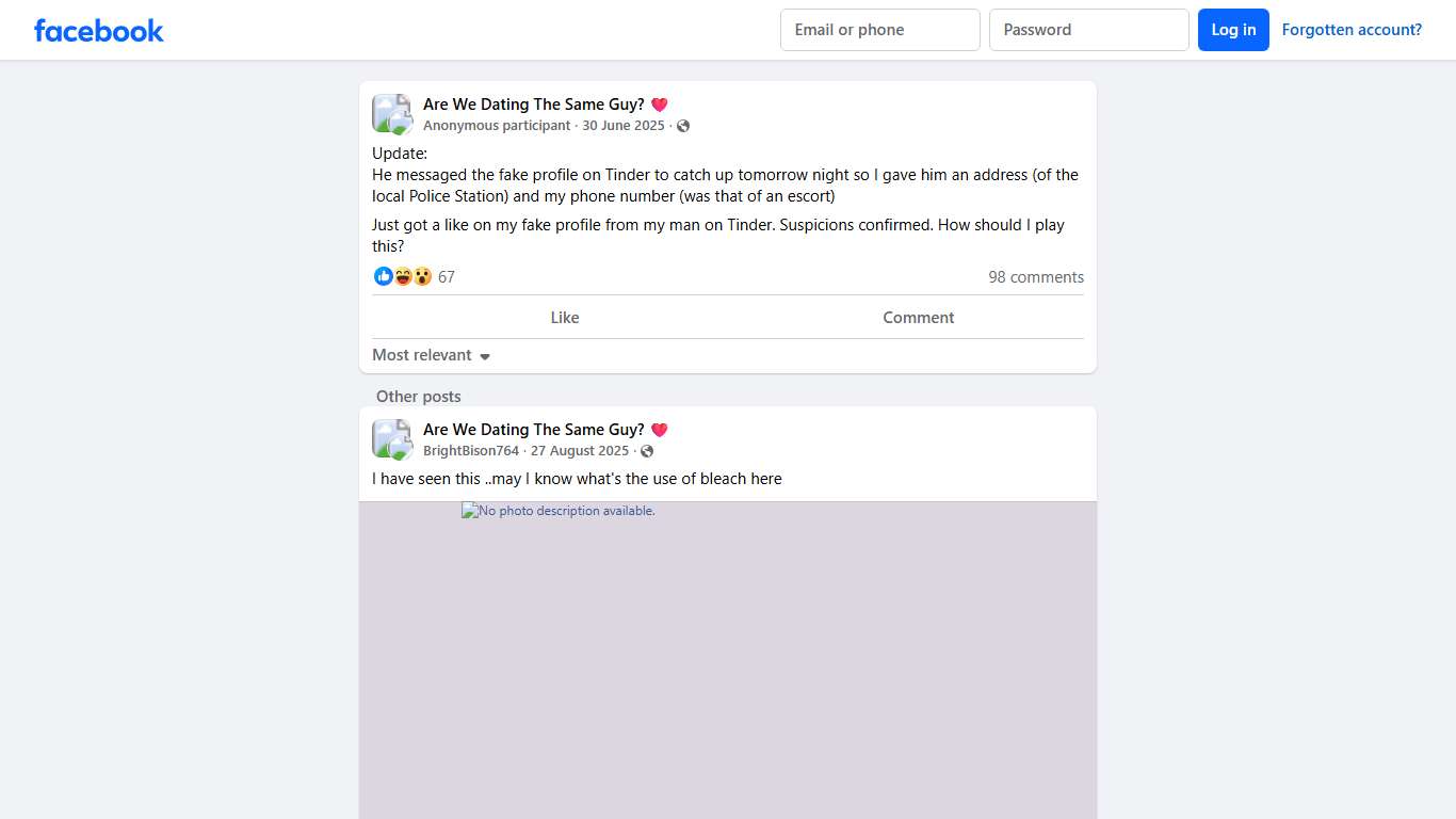 Are We Dating The Same Guy? ❤️ | Update: | Facebook