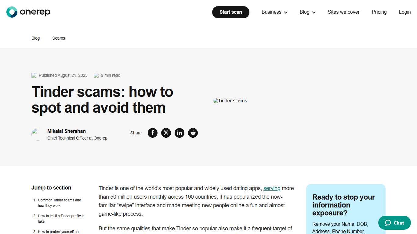 Tinder Scams: How To Spot And Avoid Them